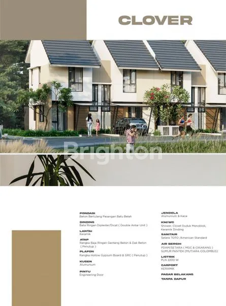 image RUMAH MEWAH MUTIARA GADING CITY TIPE CLOVER (3)