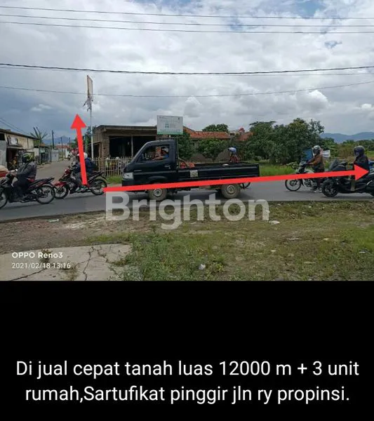 BELI TANAH BONUS RUMAH TEGALLUAR, JALAN PROPINSI GEDE BAGE SAPAN BANDUNG