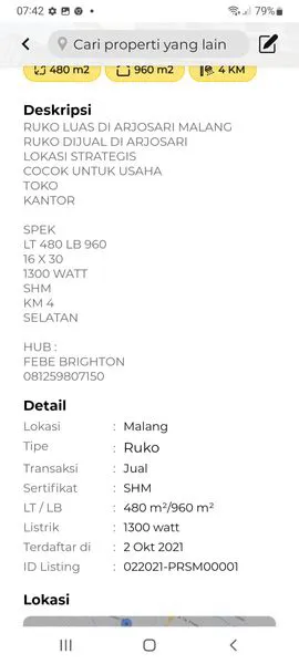 image RUKO DI ARJOSARI POLOWIJEN BLIMBING MALANG (12)