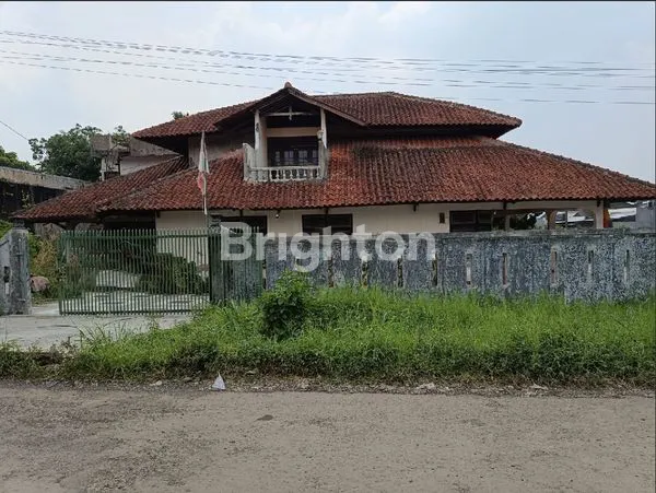 RUMAH SANGAT LUAS BANGUNAN LAMA KOMP.PASPAMPRES KOTA BATU BOGOR