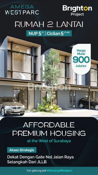 image HUNIAN NEW GRESS MINIMALIS AMEGA WESTPARC BARAT SURABAYA MURAH CIAMIK (1)