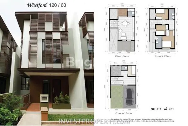 image RUMAH  CLUSTER WHELFORD, GREENWICH PARK, BSD, TANGERANG SELATAN (2)