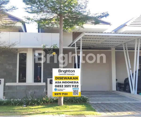 image DISEWAKAN RUMAH SIAP HUNI,BANGUNAN BARU, CLUSTER BARU KAHURIPAN  PUSAT KOTA SIDOARJO DEKAT TOL, PONDOK JATI, PONDOK MUTIARA, MUTIARA REGENCY (1)