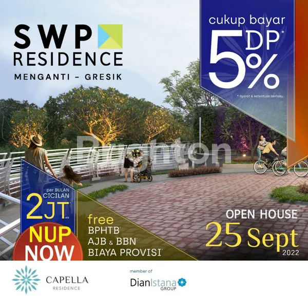 image RUMAH BARU CICILAN 2 JUTA-AN BARAT SURABAYA FASILITAS LENGKAP  (6)