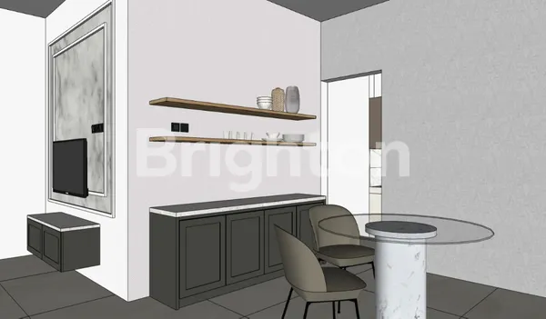 image NEW !!!! TURUN HARGA! RUMAH SEMI FURNISHED DEKAT TOL, SUPERINDO (6)