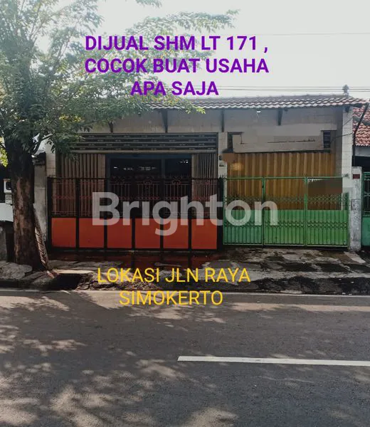 RUKO NOL RAYA SIMOKERTO STRATEGIS DAN SIAP HUNI