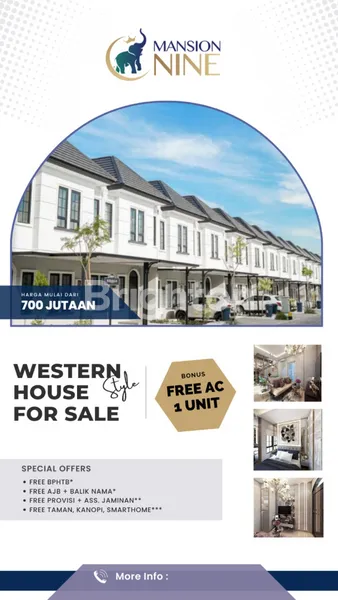 Gambar Property RUMAH THE MANSION NINE START 700 JT-AN FREE AC + SMART HOME