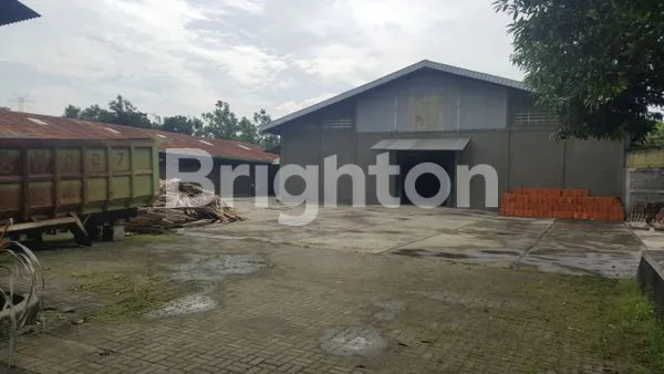 EX PABRIK FURNITURE 0 JALAN PROVINSI GRESIK, HITUNGAN TANAH SAJA,LETAK STRATEGIS