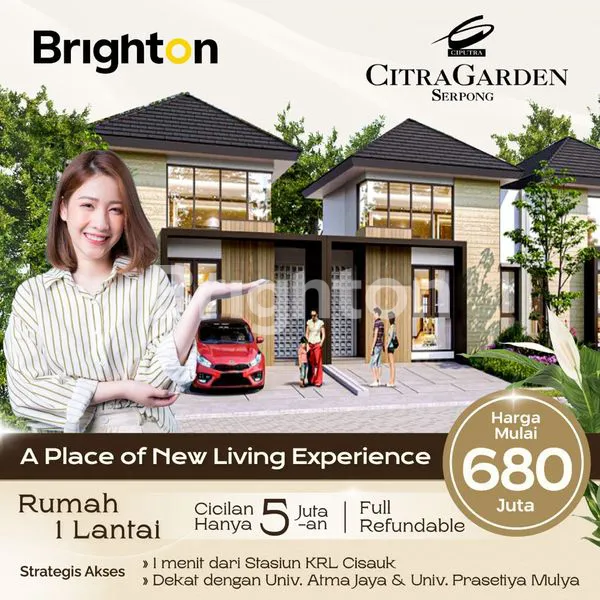 image NEW LAUNCHING RUMAH MODERN MINIMALIS DI CITRA GARDEN SERPONG TANGERANG (1)
