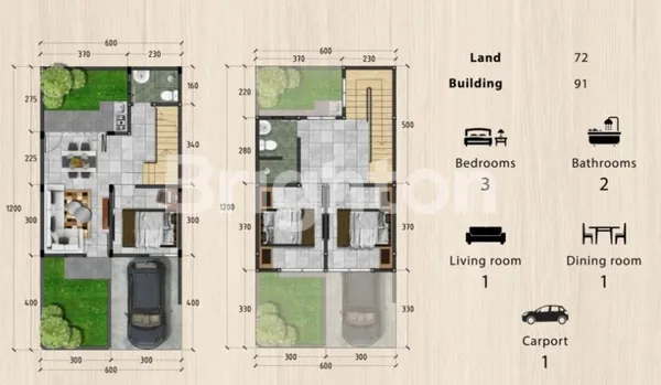 image RUMAH BARU MINIMALIS MODERN 1 M-AN SURABAYA BARAT FREE AC DAN BPHTB (2)