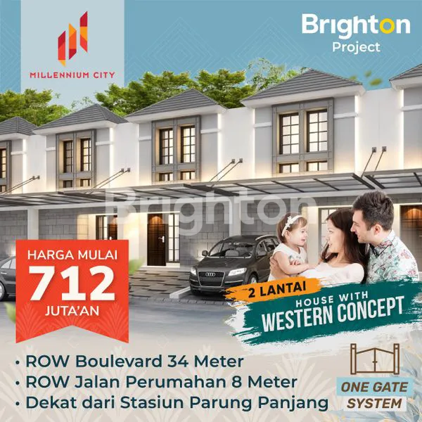 Gambar Property DIJUAL MURAH RUMAH BARU MILLENIUM CITY TANGERANG