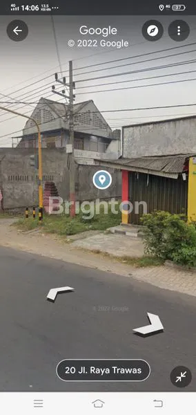 MURAH HARGA TERJUN TANAH + BANGUNAN NOL RAYA TRAWAS LEBAKSONO PUNGGING MOJOSARI, LOKASI STRATEGIS RAMAI DEKAT LOKASI INDUSTRI