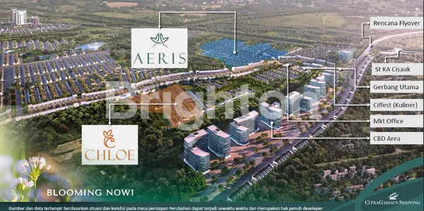 image CITRA GARDEN SERPONG RUMAH BARU 1 LANTAI 2 KT 1 KM LT50 M2 5X10 M, UANG MUKA BISA DICICIL. CICILAN KPR 4 JUTAAN PER BULAN (5)