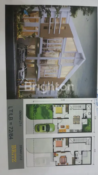 image RUMAH BARU GRESS PAKUWON CITY MURAH ZIMBALI COSTA  (3)