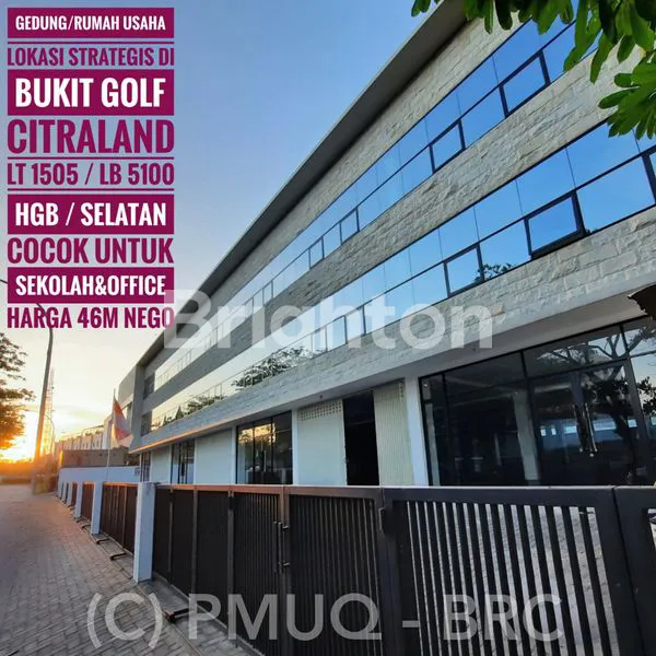 GEDUNG/RUMAH USAHA LOKASI STRATEGIS DI BOULEVARD BUKIT GOLF CITRALAND SURABAYA (B0031)