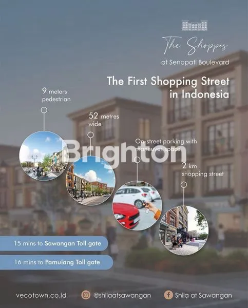 image THE SHOPPES AT SENOPATI BOULEVARD TYPE VIENNA 3 STOREY (5)