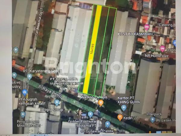 Gambar Property TANAH INDUSTRI DI JL RAYA BETRO SIDOARJO