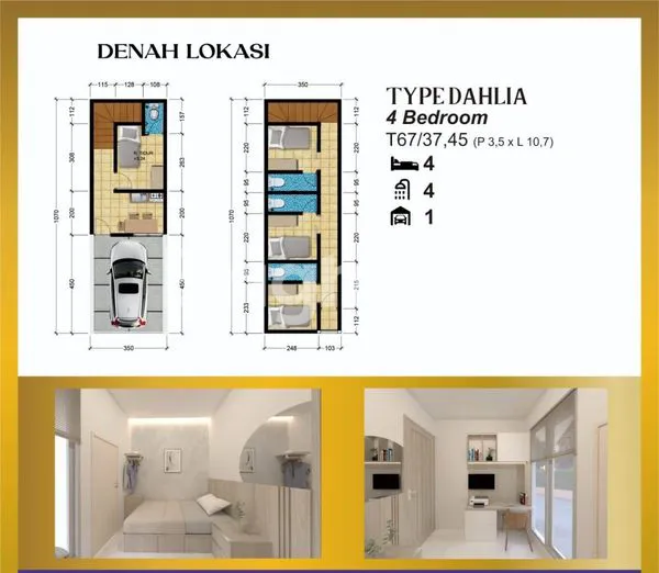 image RUMAH MINIMALIS 2 LANTAI DENGAN KONSEP KOST  (2)