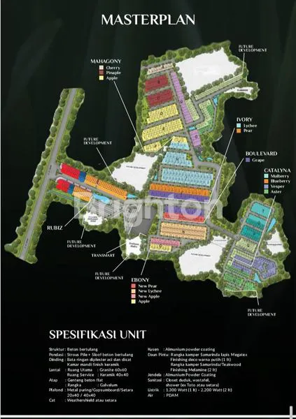 image RUKO DI DAUN VILLAGE 3LT TIPE RUBIZ PLATINUM (2)