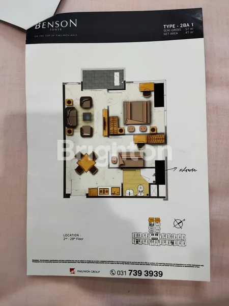 image APARTEMEN BENSON CONNECT PAKUWON MALL (8)
