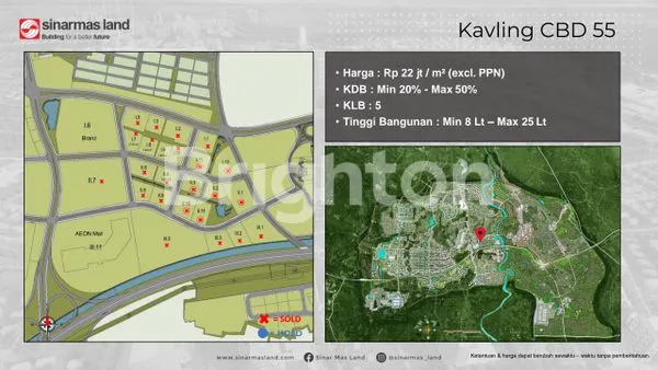 image KAVLING KOMERSIAL BSD CITY TANGERANG (BELAKANG AEON MALL) (1)