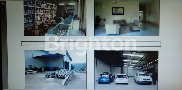 GUDANG YANG LUAS & TOKO BANGUNAN DI SENTUL LOKASI STRATEGIS DIJUAL CEPAT