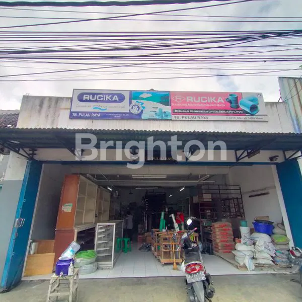 TOKO & RUMAH 1 LANTAI DI JALAN SOLO DEKAT AMPLAZ