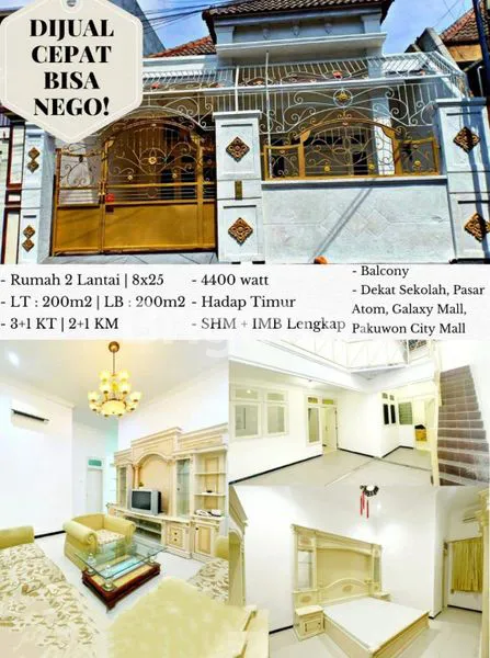 image RUMAH 2LT LOKASI STRATEGIS HANYA 2M-AN  (1)