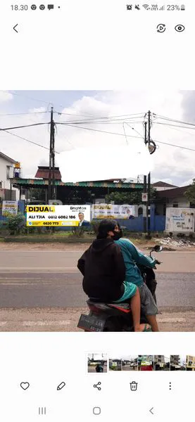 TANAH STRATEGIS DI PINGGIR JALAN PADAT KERAMAIAN LALU LINTAS KENDERAAN DAN PENDUDUK , MENTENG  - MEDAN