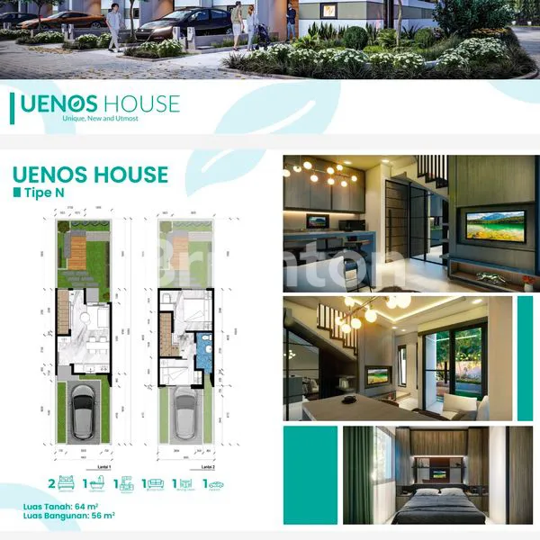 image UENOS HOUSE "CLUSTER TYPE N 2LT" CIMANGGIS GOLF ESTATE (2)