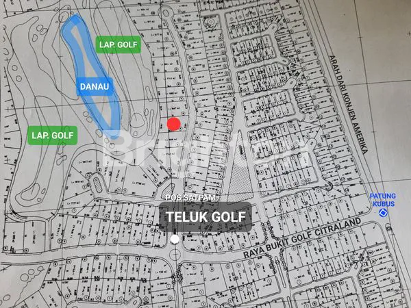 image TANAH KAVLING TELUK GOLF CITRALAND GOLF VIEW + LAKE VIEW 2 JEJER DEKAT CLUBHOUSE, JLLB (4)