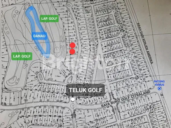image TANAH KAVLING TELUK GOLF CITRALAND GOLF VIEW + LAKE VIEW 2 JEJER DEKAT CLUBHOUSE, JLLB (3)