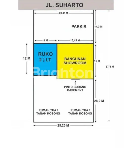 image 2 BANGUNAN DEALER + RUKO DI JALAN UTAMA JENDRAL SOEHARTO (4)