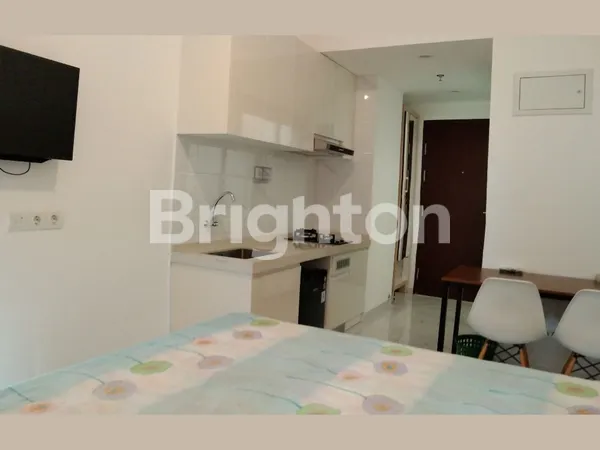image APARTEMEN SKY HOUSE BSD MODERN MINIMALIS TOWER LEONIE DEKAT AEON TANGERANG STUDIO FULL FURNISHED LUAS 21M2 (3)