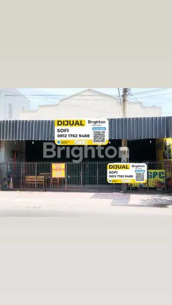 RUKO SHOWROOM SIAP PAKAI JALAN UTAMA KEDIRI