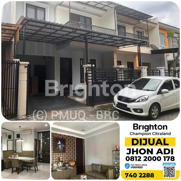 image RUMAH MINIMALIS TERAWAT CITRALAND ALAM HIJAU (B0017) (1)