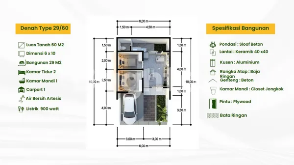 image RUMAH MURAH SUBSIDI REGULER 100 JUTAAN DI SINGOSARI DEKAT AKSES TOL MALANG (6)
