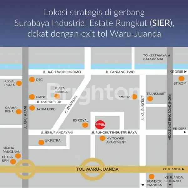 image RUKO 4 LT READY STOCK DI SECTION ONE SURABAYA  (2)