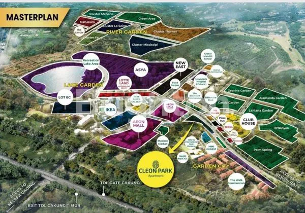 image APARTEMEN CLEON PARK BOULEVARD JAKARTA GARDEN CITY (7)