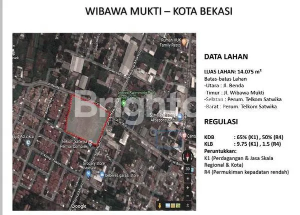 image KAVLING SIAP BANGUN DI WIBAWA MUKTI BEKASI DEKAT JLN BENDA DAN TELKOM (3)
