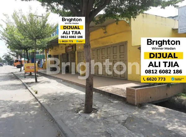 image GEDUNG YG SANGAT LUAS ( 2 RUKO MEGAH , 2 GUDANG + 6 KIOS UNTUK JUALAN  ) DI JALAN BESAR LETDA SUJONO - MEDAN (2)