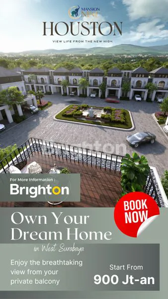 image MANSION NINE TAHAP 2 HADIR KEMBALI KONSEP TERBARU NEW AND LUXURŸ "HOUSTON" LOKASI DI SURABAYA BARAT SELANGKAH KE CITRALAND LAKARSANTRI (3)