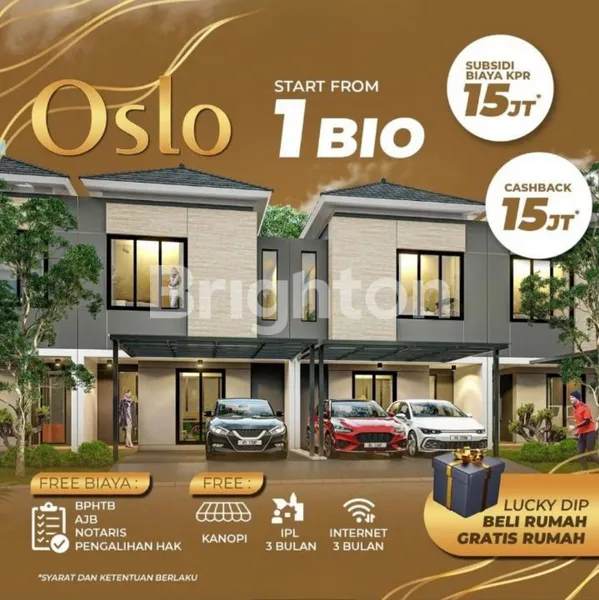 image FREE PERALIHAN DAN SUBSIDI KPR RUMAH MINIMALIS MODERN 1M-AN DI SIDOARJO (1)