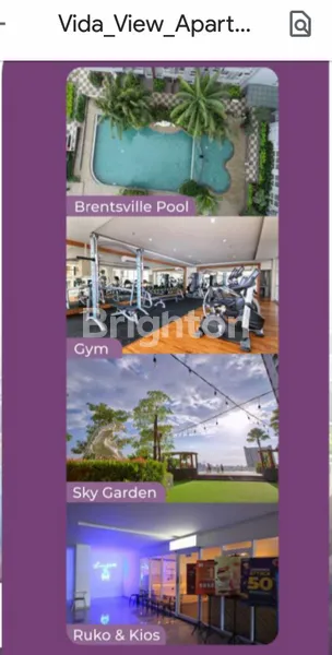 image KAMAR STUDIO DI APARTEMEN  VIDA VIEW TOWER BRENTSVILLE KOTA MAKASSAR (8)