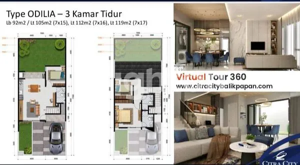 image PERUMAHAN CITRA CITY TYPE ODILIA (3)