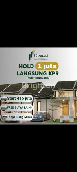image RUMAH MURAH TANPA UANG MUKA, GRATIS SEMUA BIAYA, BAYAR 1JT LANGSUNG BS KPR, DI SUKODONO SIDOARJO (1)