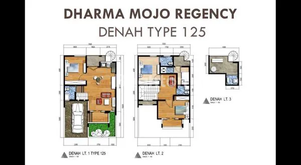 image HUNIAN MINIMALIS 2 LANTAI DHARMO MOJO REGENCY GUBENG SURABAYA (3)