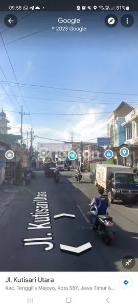 image RUKO MURAH 2 LT DI JL KUTISARI UTARA SURABAYA KAWASAN RAMAI SAMPAI MALAM (2)