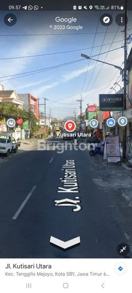 image RUKO MURAH 2 LT DI JL KUTISARI UTARA SURABAYA KAWASAN RAMAI SAMPAI MALAM (3)