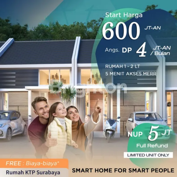 image MINIMALIS GUNUNG ANYAR 600 JT-AN FREE BIAYA-BIAYA, SURABAYA TIMUR (1)
